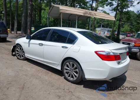 2013 Honda Accord Sport from USA, damaged, VIN 1HGCR2F52DA029910